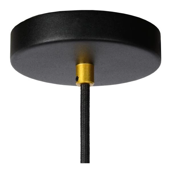 Lucide FLORIS - Pendant light - Ø 5,9 cm - 1xGU10 - Black - detail 3